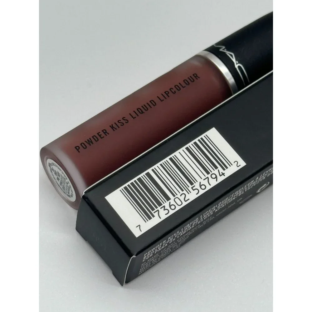 MAC Powder kiss Liquid Lip Color Over the Taupe - 0.17 Oz